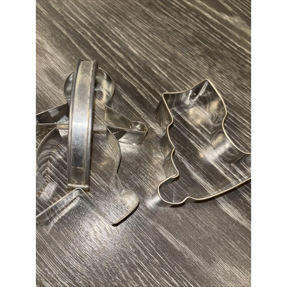 Vintage Cookie Cutters Lot of 20+Copper / Steel Mirror/william-sonoma - Picture 9 of 12